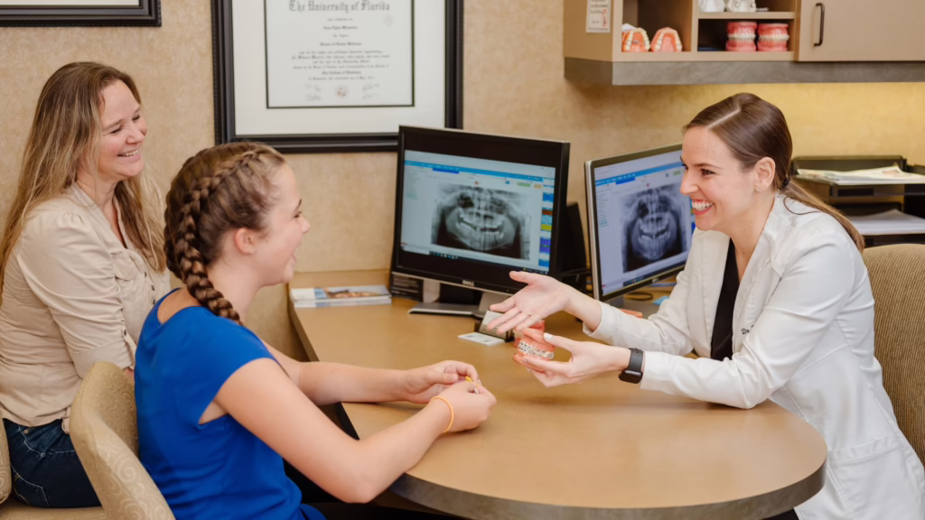 patient using FSA for braces
